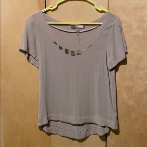 Scoop neck blouse